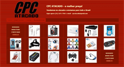 Desktop Screenshot of cpcatacado.com.br
