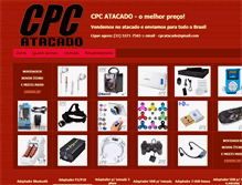Tablet Screenshot of cpcatacado.com.br